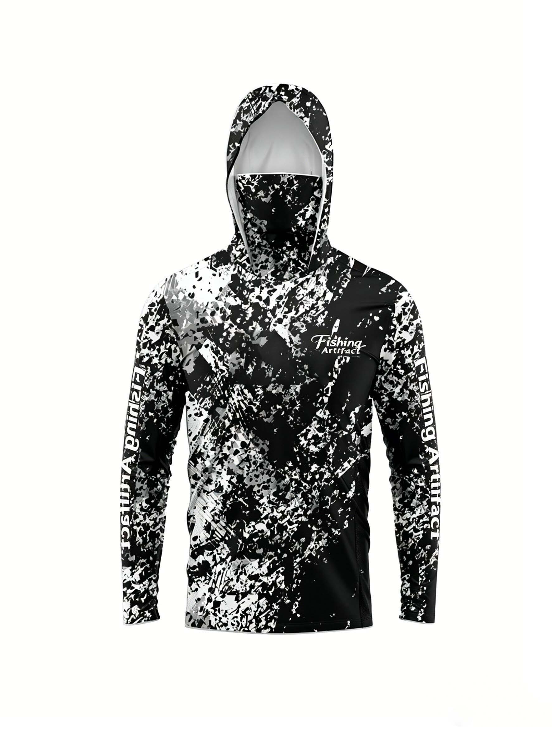 Мужская летняя толстовка для р – обзор и цена Fishing Mask Sun Protection
