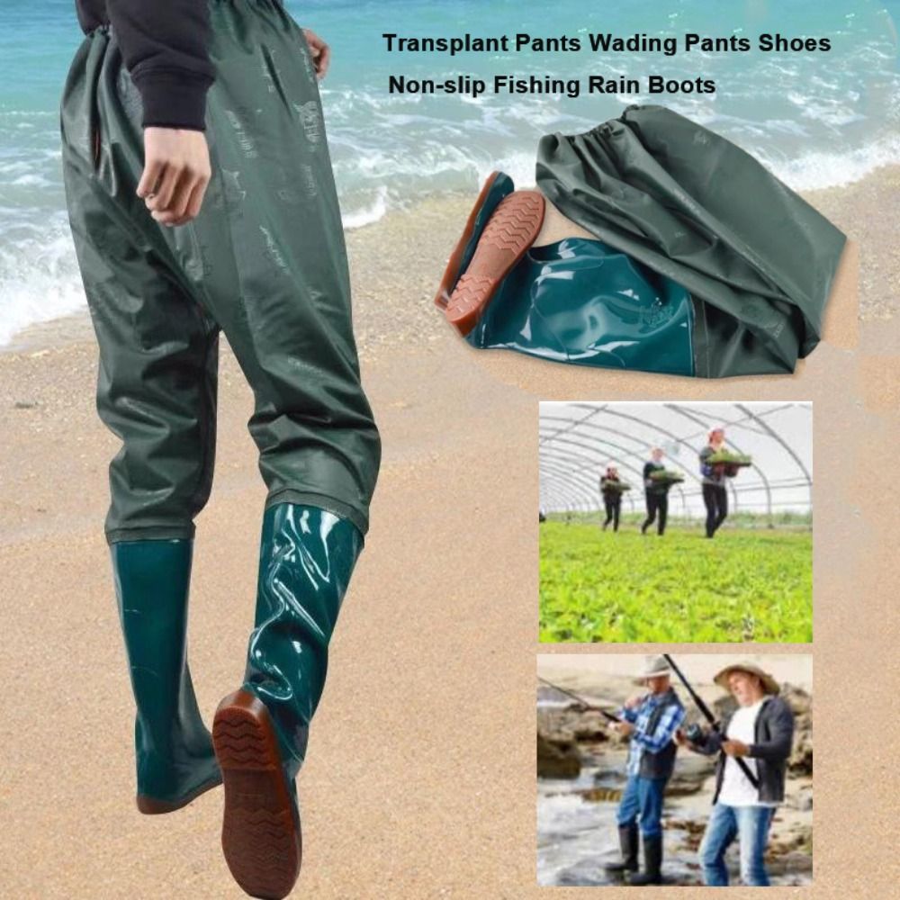 Пластиковые ПВХ-брюки для пере – обзор и цена Fishing Pants Waterproof